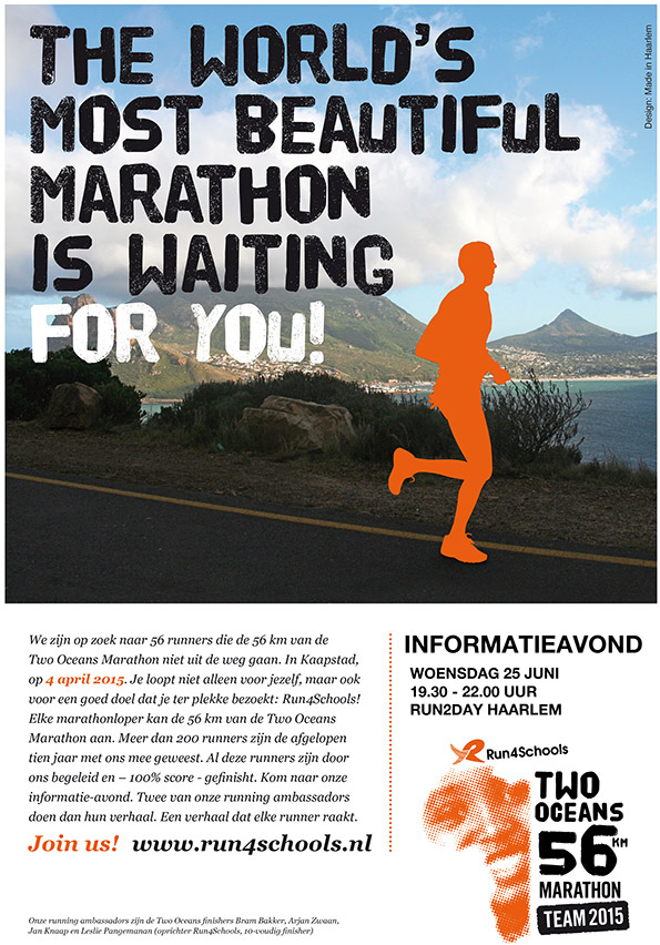 Info-avond voor de Two Oceans marathon 2015