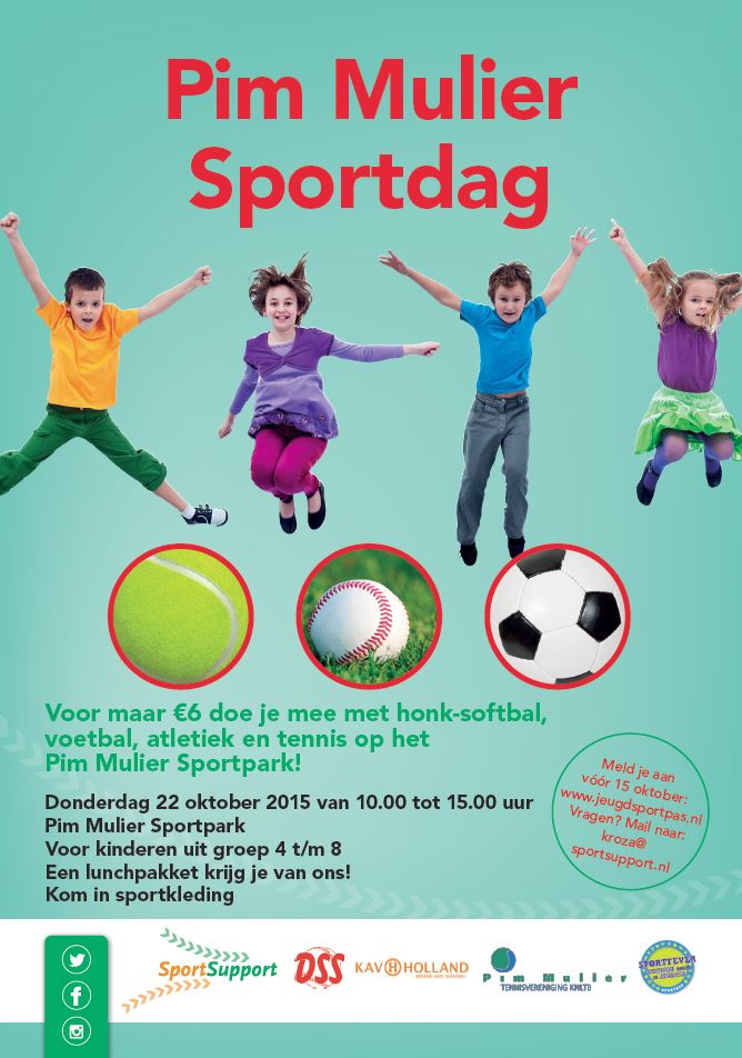 22 oktober Pim Mulier Sportdag