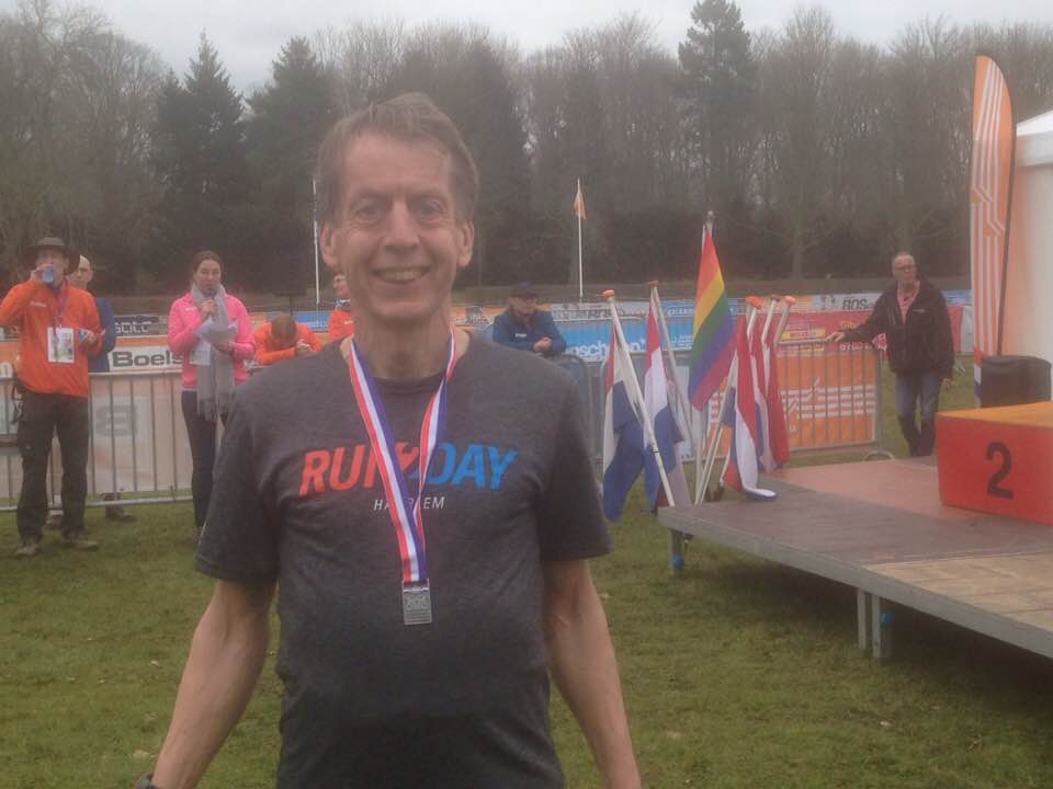 Johan Neve 2e op NK Cross