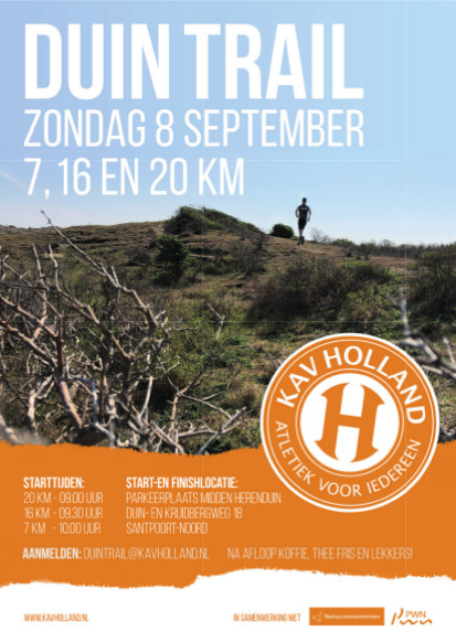 Duintrail op 8 september