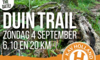 Inschrijven Duintrail 4 september vanaf Midden-Herenduin kan nog steeds