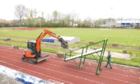 Aankondiging renovatie atletiekbaan